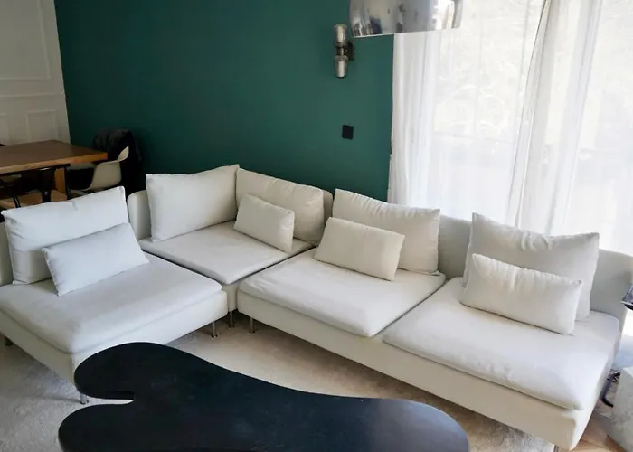 شقة T2 55m2 Terrasse 20m2 - A 15min A Pied Du Centre - Wifi - Air Conditioning كان